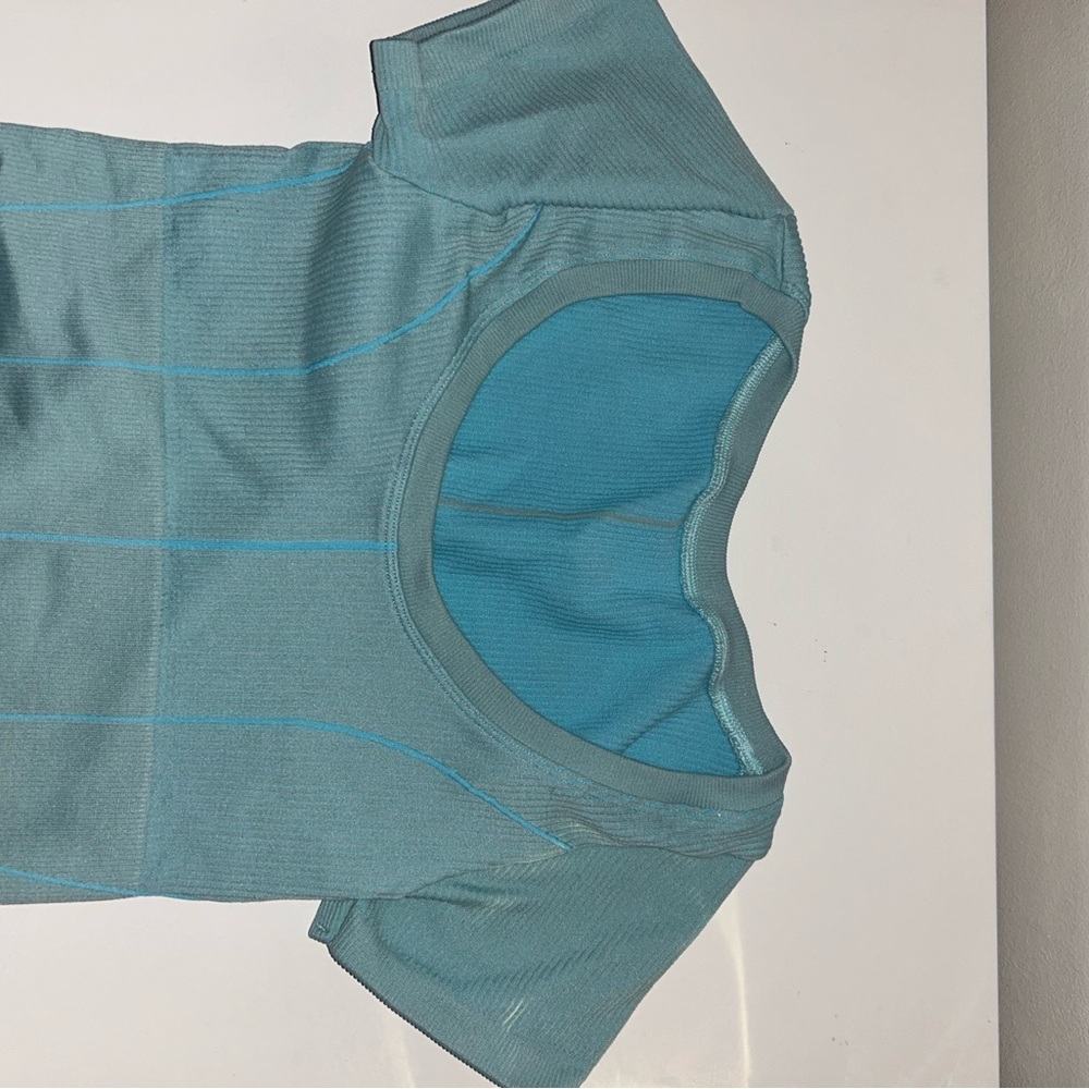 Aerie Blue Crop Top